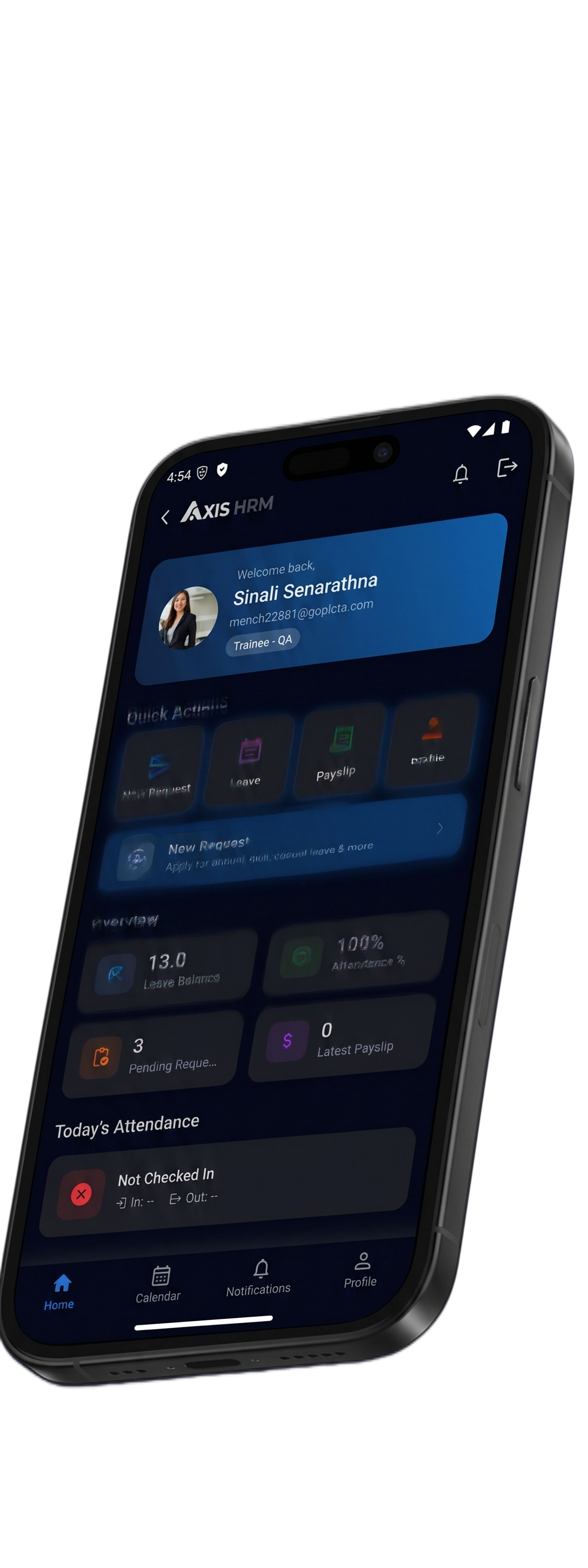 Mobile App View 2 Dark